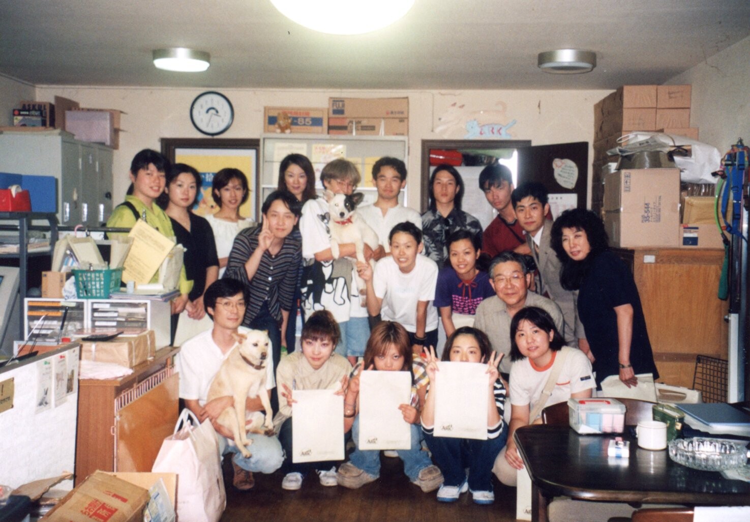 ドギーマン学生の訪問