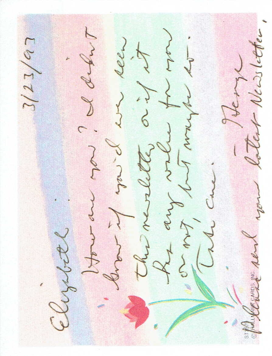 ワールド・グッドウィルのニュースレター